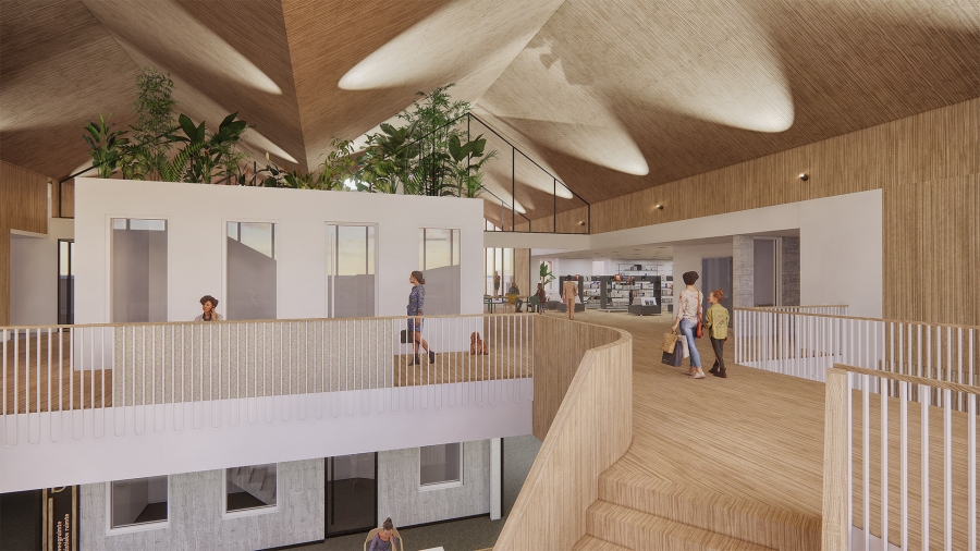Van bankgebouw naar gemeenschapshuis