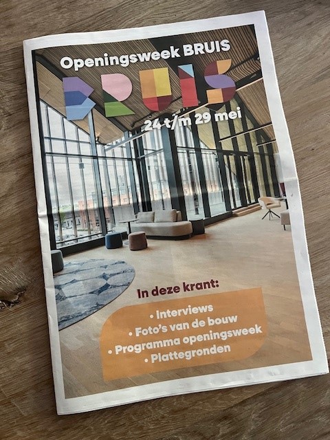 Krantje ter gelegenheid van opening